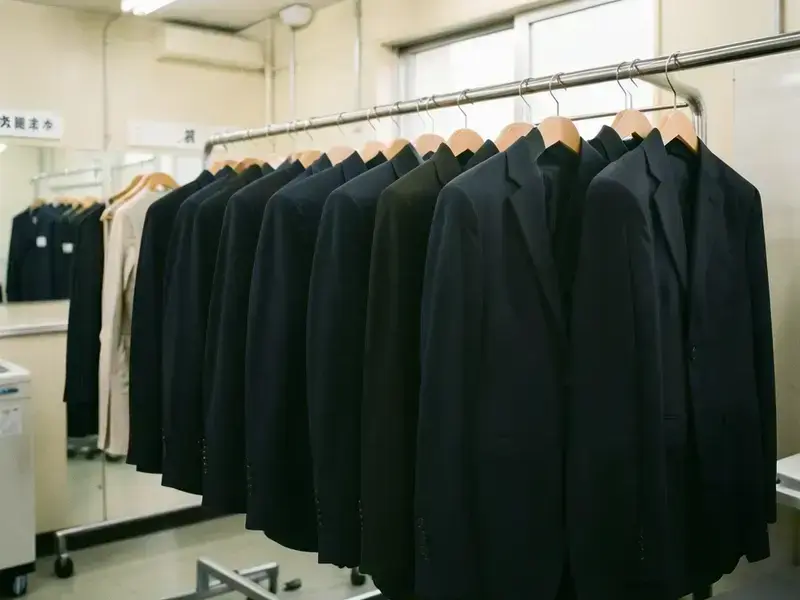 オフィス制服320着一括施工事例