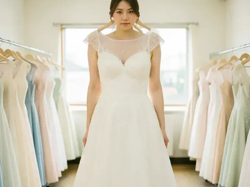 婚礼衣裳のドライクリーニング施工例